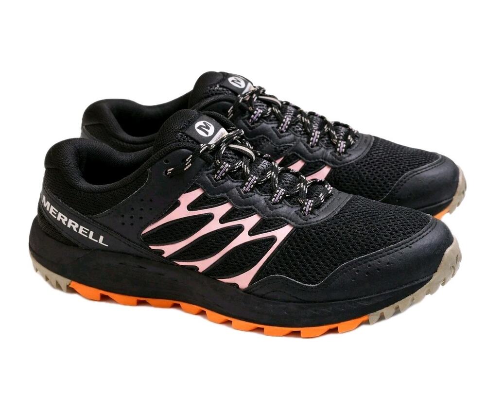 Merrell Wildwood Trail Sneaker Women’s Size 7.5 Athletic Shoe Black Orchid